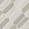 Msi Silva Oak Hexagon SAMPLE Glass Mesh-Mounted Mosaic Tile ZOR-MD-0174-SAM - alternate 4